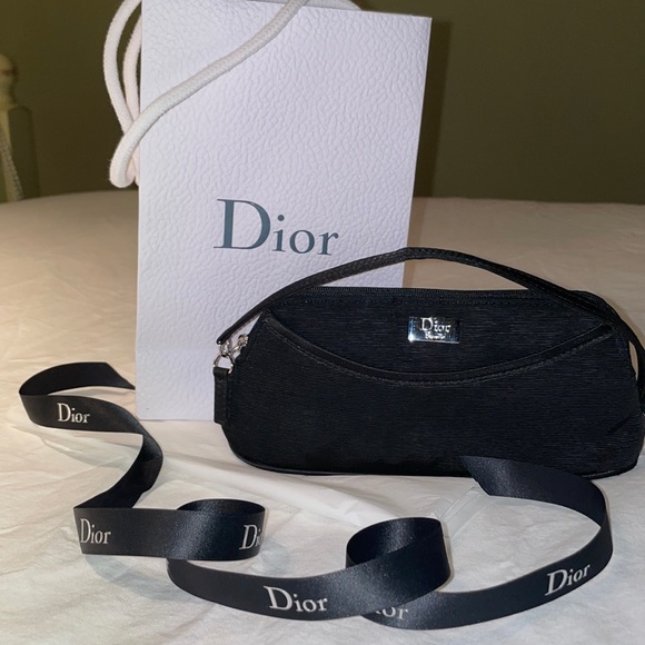 Dior Accessories - Dior makeup case with Dior paper bag, ribbon and Dior tissue